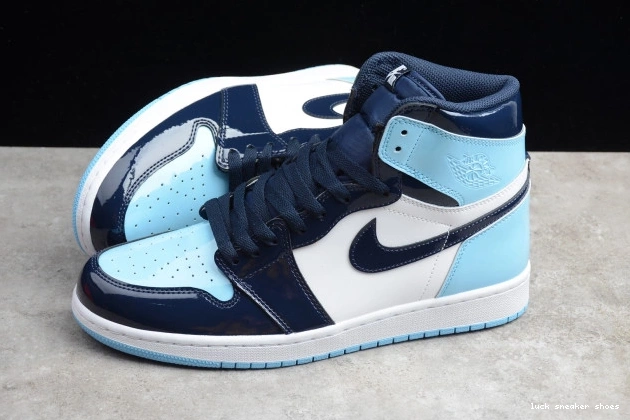 Reps LUCY Air Retro 1 Patent UNC Jordan High CD0461-401 OG 0707